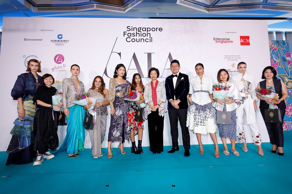 The winners at Singapore Fashion Council Gala 2023