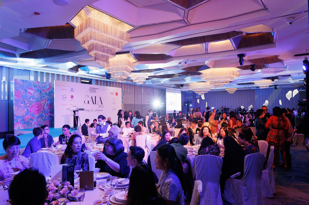 View of the guests who attended Singapore Fashion Gala 2023