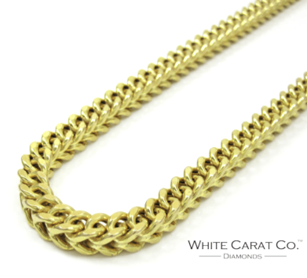 10k franco chain yellow gold