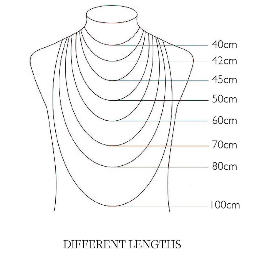 Ultimate Guide] Necklace Lengths for Women&Men