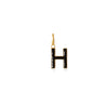 HEnamel letter pendant black gold sophie by sophie_6393abd5 a6f8 4138 a38b c2aa370f3198