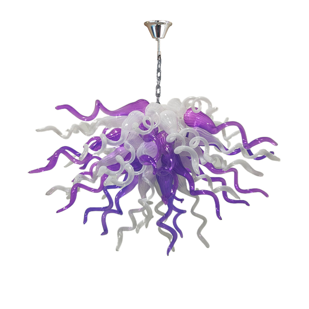 hand blown colorful glass pendant ceiling light