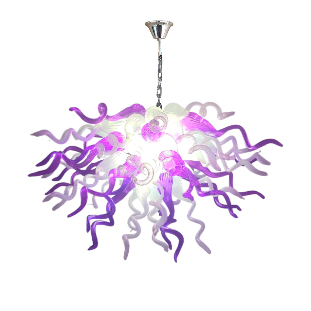 hand blown colorful glass pendant ceiling light