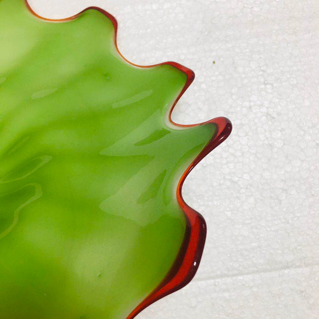 Hand Blown Murano Glass Wall Plates Wall Flowers Wall Decor For Wall Decoration