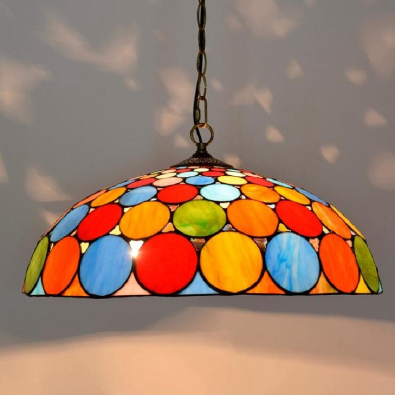 stained glass pendant lamps