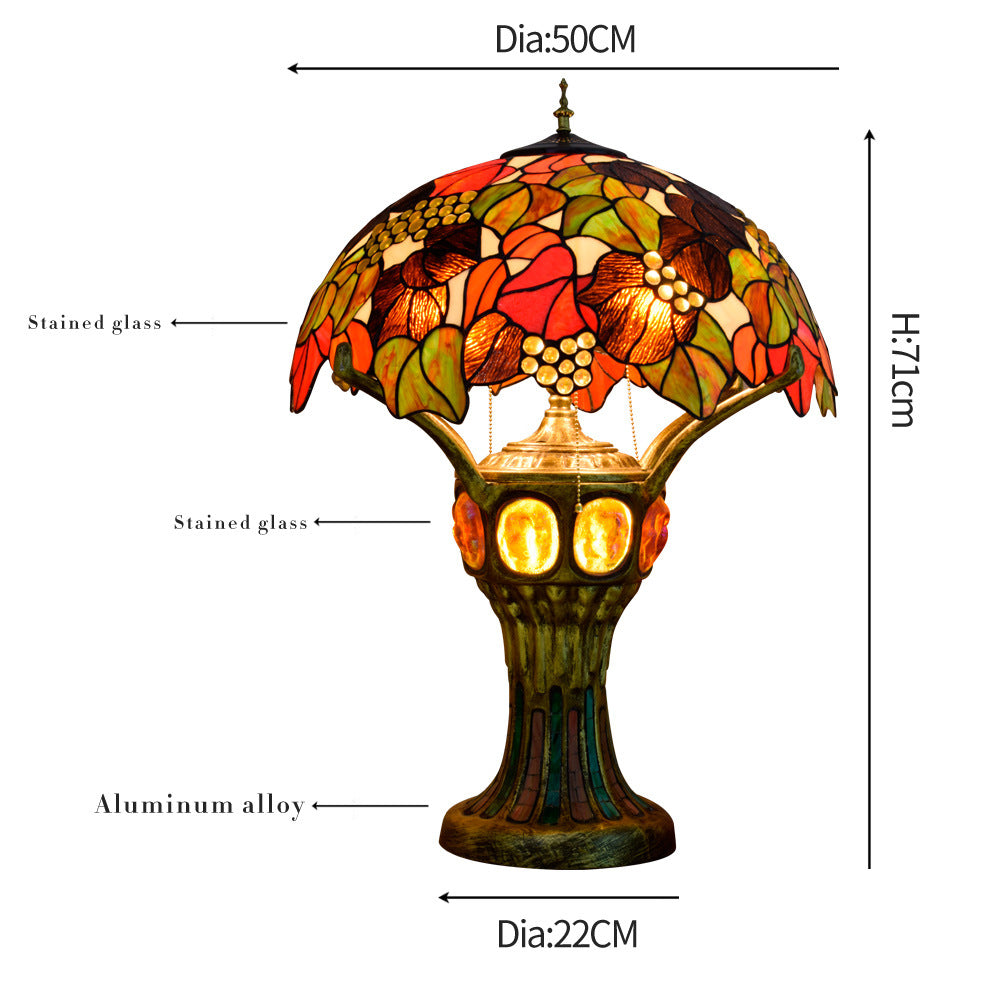 stained glass table lamp