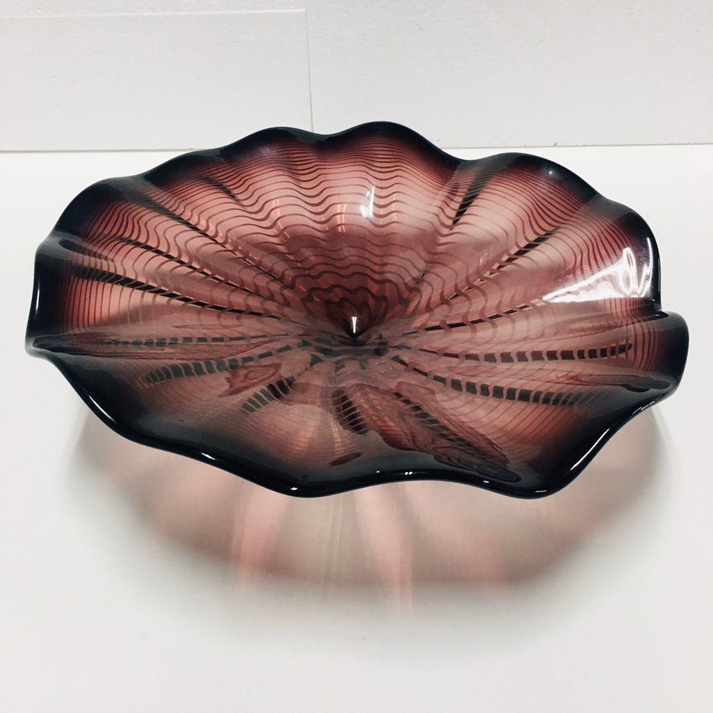 Hand Blown Murano Glass Wall Plates Wall Flowers Wall Decor For Wall Decoration