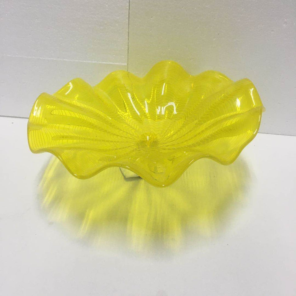 Hand Blown Murano Glass Wall Plates Wall Flowers Wall Decor For Wall Decoration