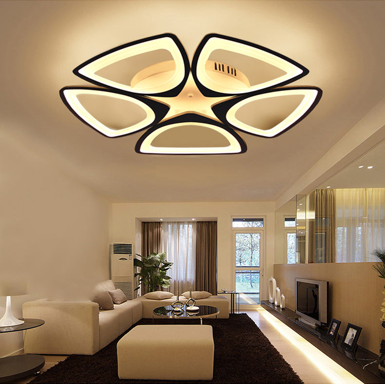 Modern Ceiling Lamp LED Geometric Star Shape For Living Room