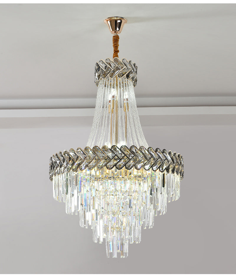 Modern Chandelier Crystal Large Size For Dining Room