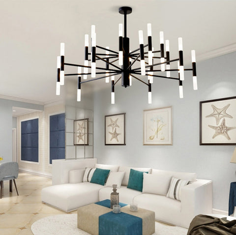 Modern Chandelier Retro Revival LED Hanging Light