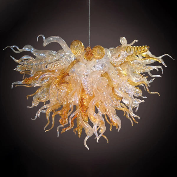 amber glass chandelier.jpg