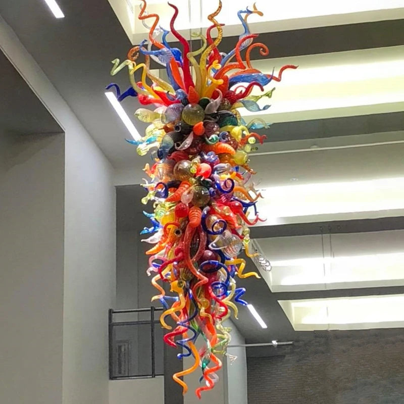 multi color LED Chihuly blown glass chandelier.jpg