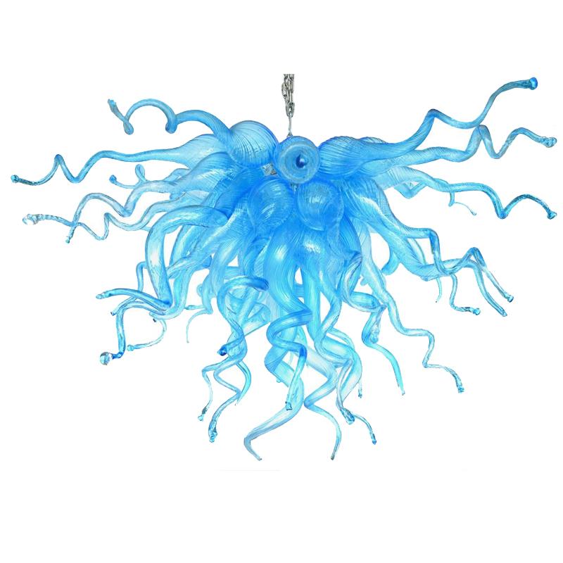 light blue blown glass chandelier.jpg