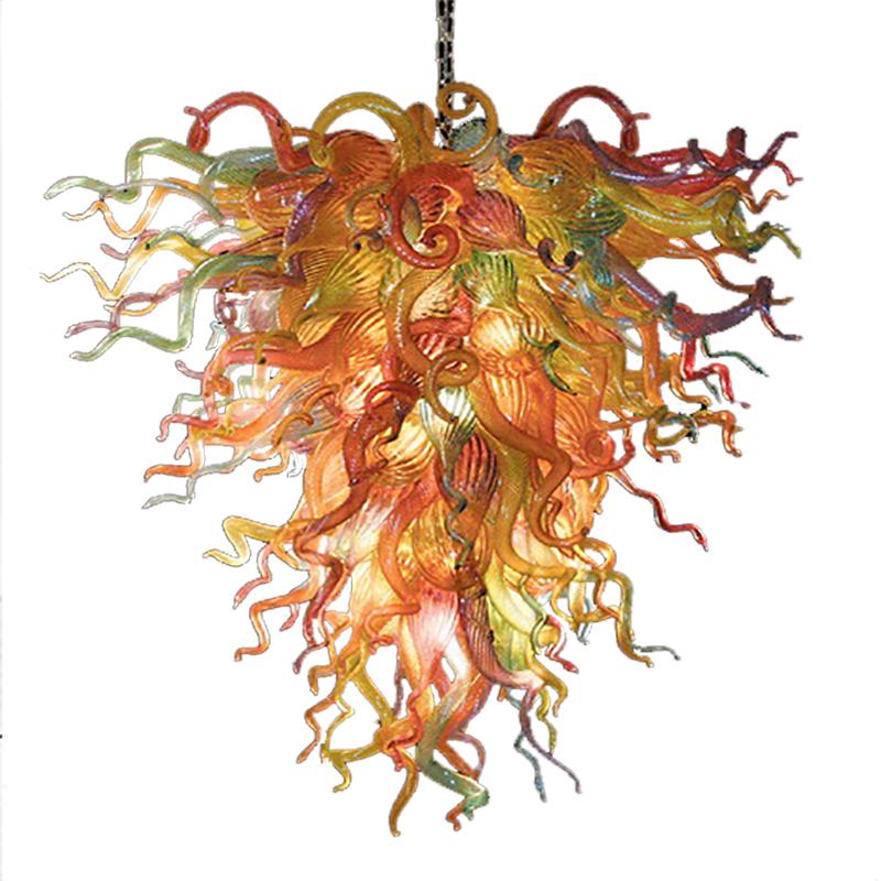classic Chihuly hand blown glass chandelier.jpg