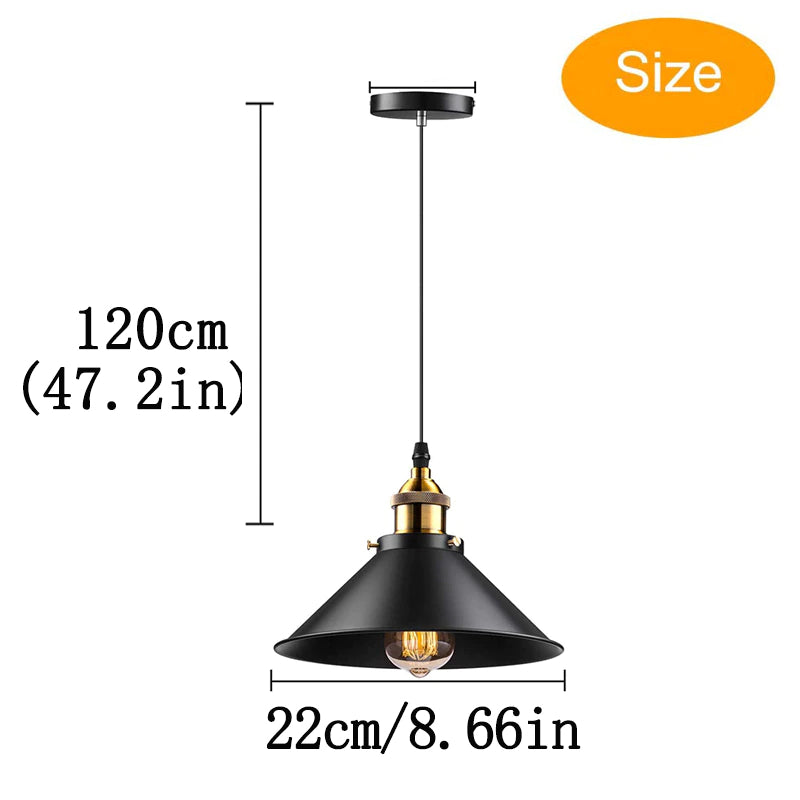 Modern Pendant Light Industrial Edison Home Island Lights