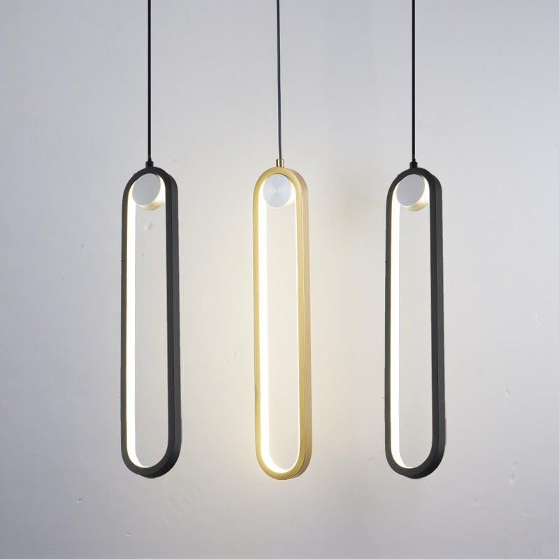 Modern Pendant Lamps Nordic Style LED Aluminum And Acrylic Decorative Lighting Fixture