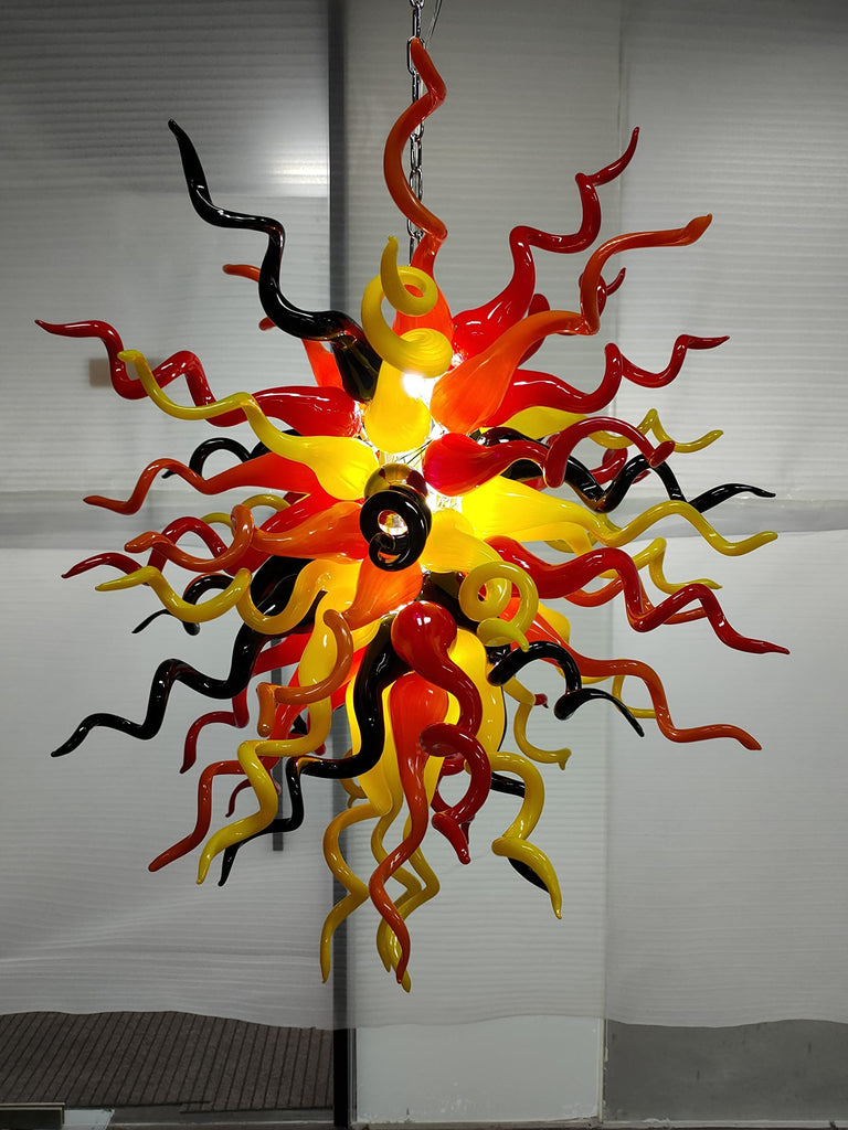 Chihuly Style Blown Glass Hanging Lights- Longree