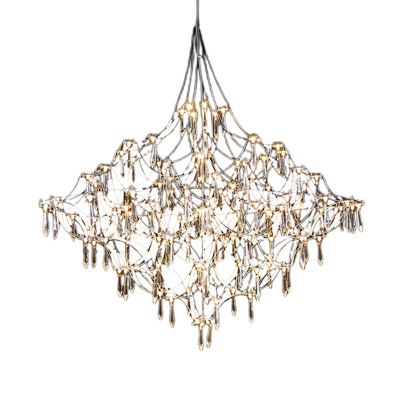 Modern Crystal Pendant Chandelier For Home Decor