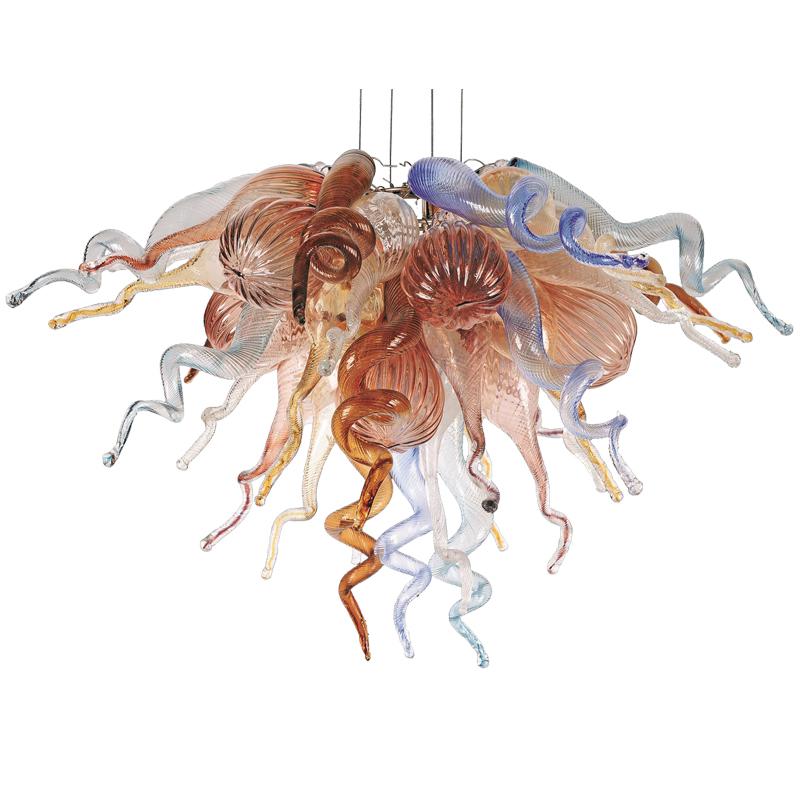 modern design blown glass chandelier.jpg