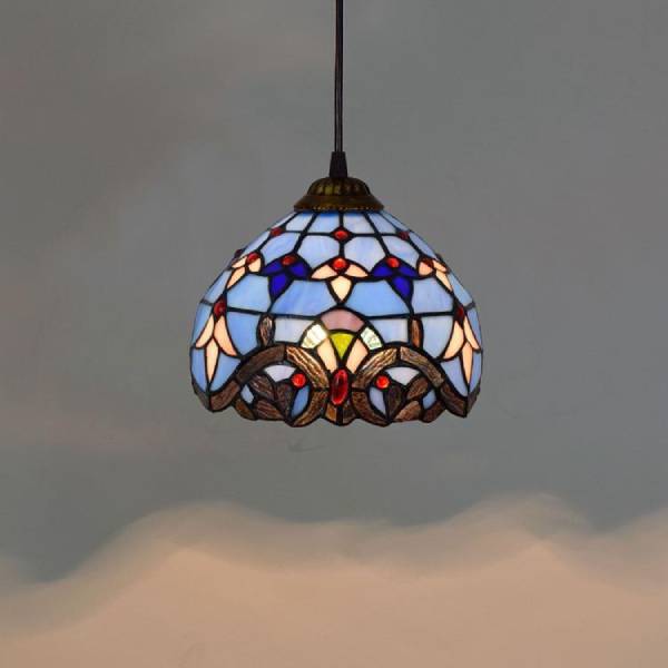 tiffany style hanging chandelier