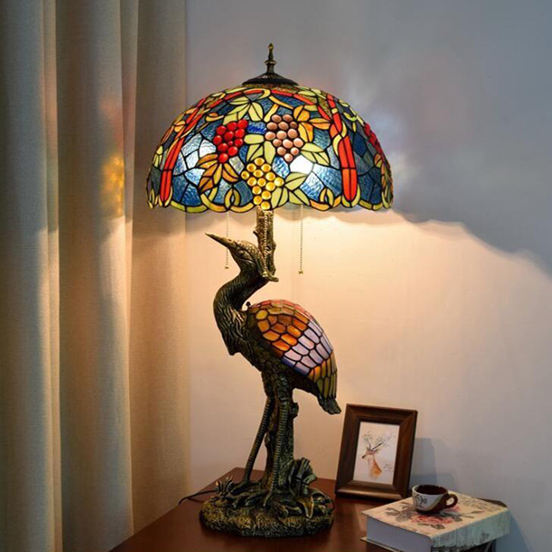 Tiffany stained glass table lamp For Bedside Table