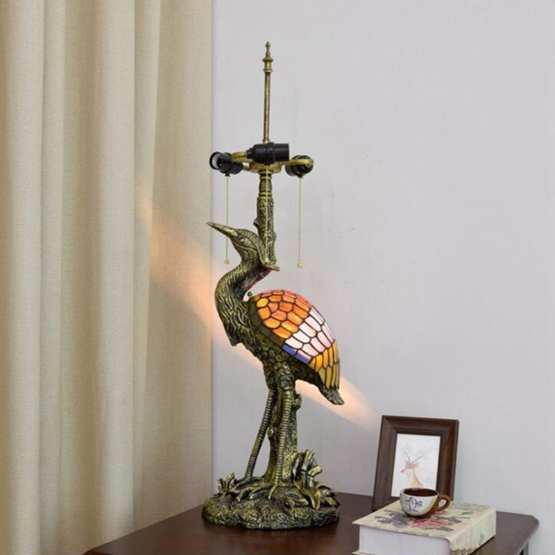 Tiffany stained glass table lamp For Living Room