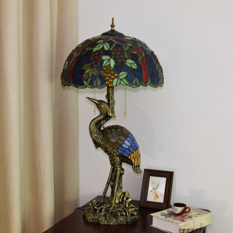 Tiffany stained glass table lamp For Study Desk