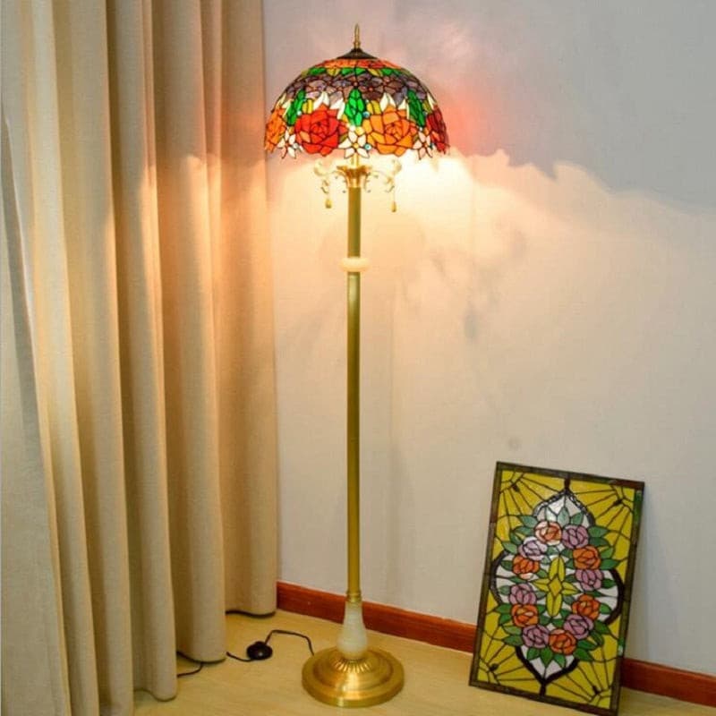 Stained Glass Floor Lamp Home Decoration Tiffany Floor Lamp Tf077 Chihulychandelier