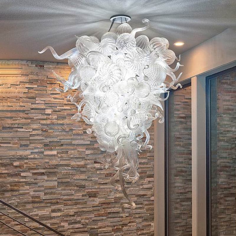 glass ball chandelier