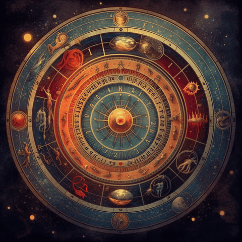 système solaire et zodiaque