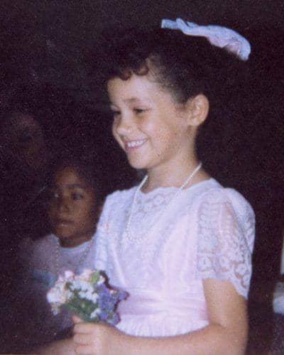 vestido de niña de las flores de encaje