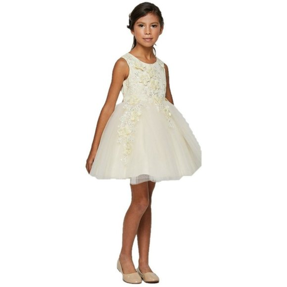 Champagne Junior Bridesmaid Dresses