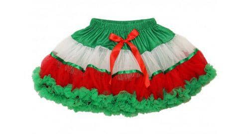 christmas pettiskirt for baby girls