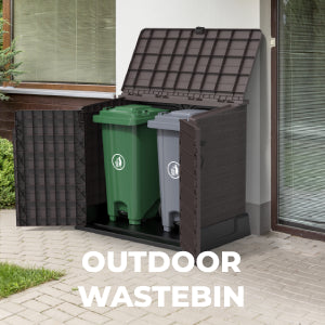 Cosmoplast omanOutdoor Wastebin