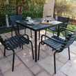 Smart Wood 4-seater Premium Outdoor Dining Set