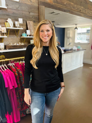 Perla Jersey Shirts - Kirtley and Company Boutique