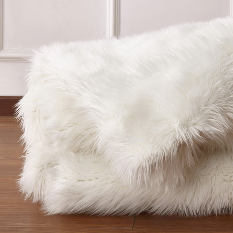 faux fox fur blanket