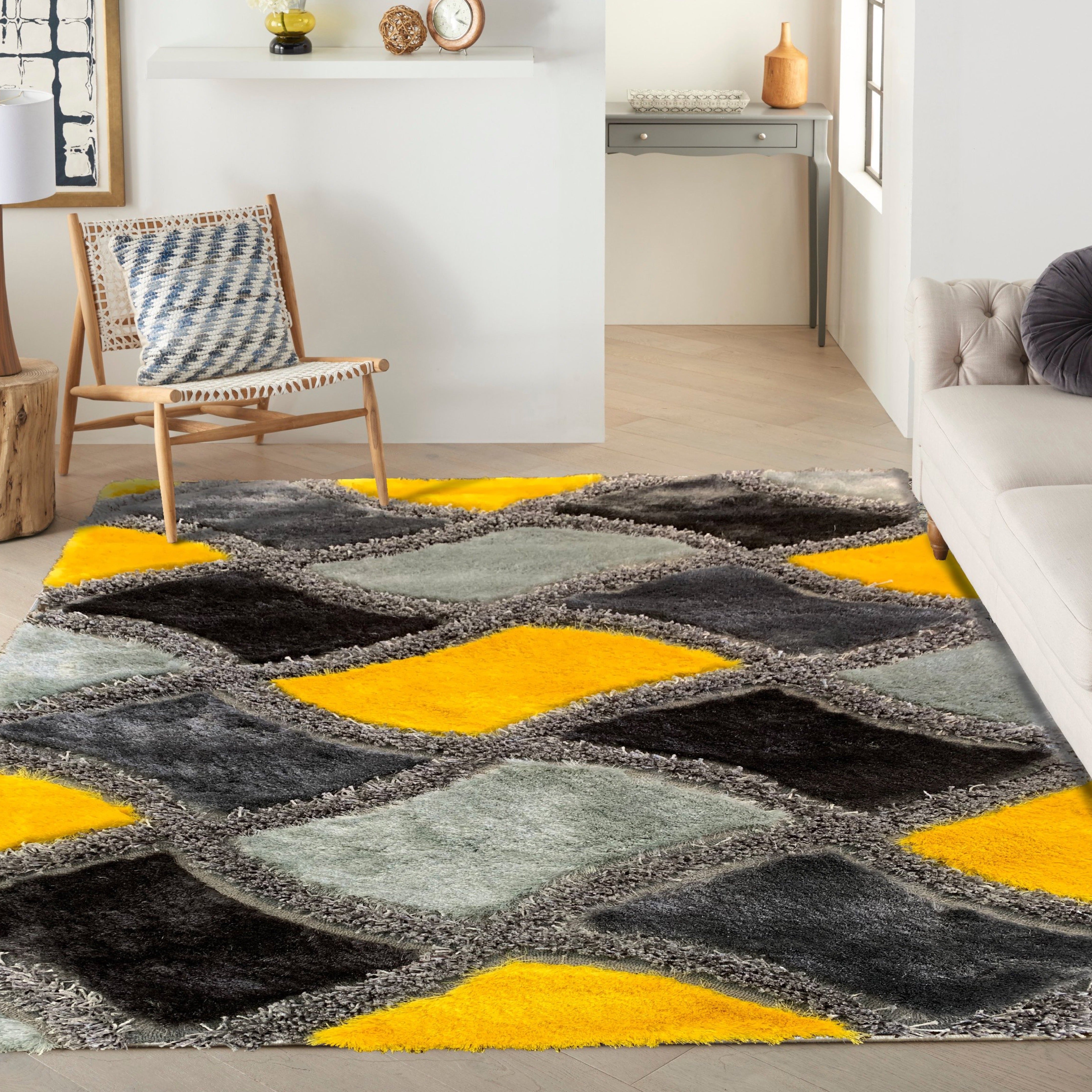 Sally様専用】KANADEMONO / Shaggy Design Rug 価格販売中 euro.com.br