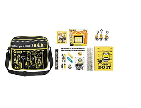 Despicable Me 3 Minions EVA Backpack Bundle (Notebook, Filled