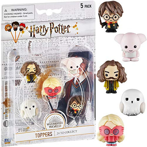 Harry Potter Pencil Toppers, Gifts, Toys, Collectibles – Set of 12 Harry  Potter Figures for Writing, Party