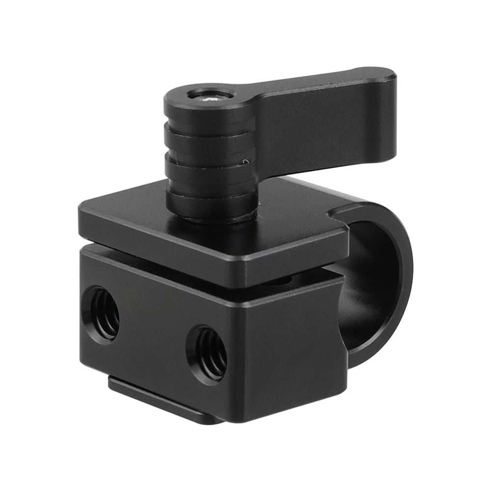KAYULIN New design Shoe Mount to 15mm Rod Clamp Adapter for DSLR camera K0028