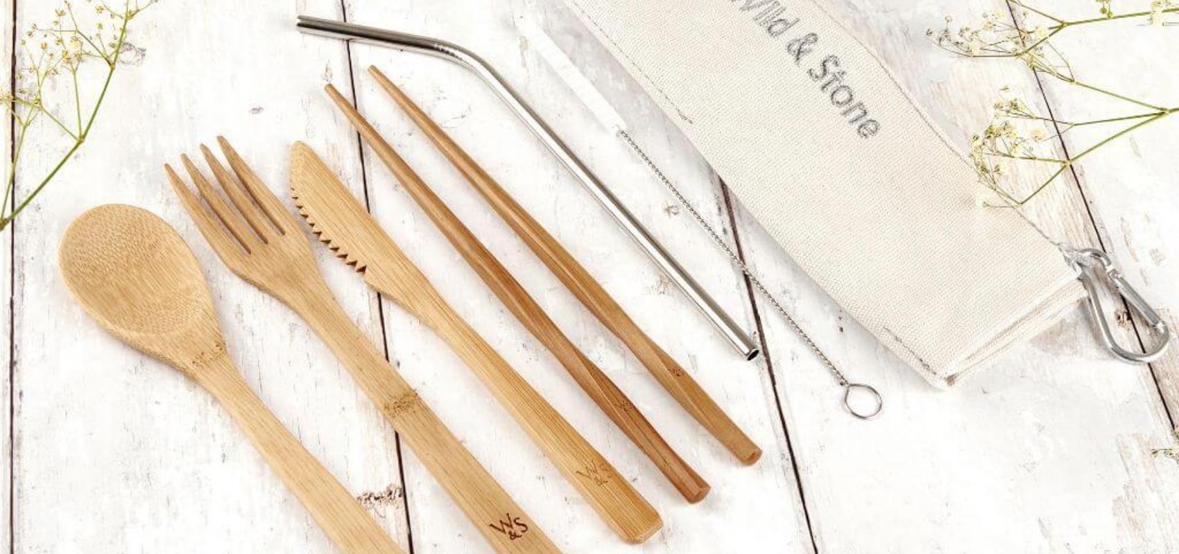 bamboo cutlery