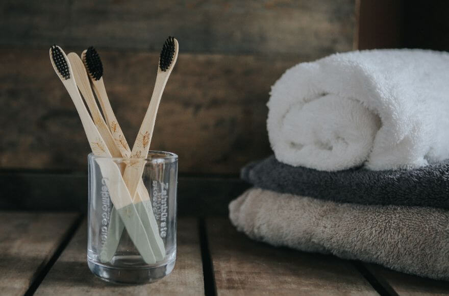 Wild & Stone bamboo toothbrushes