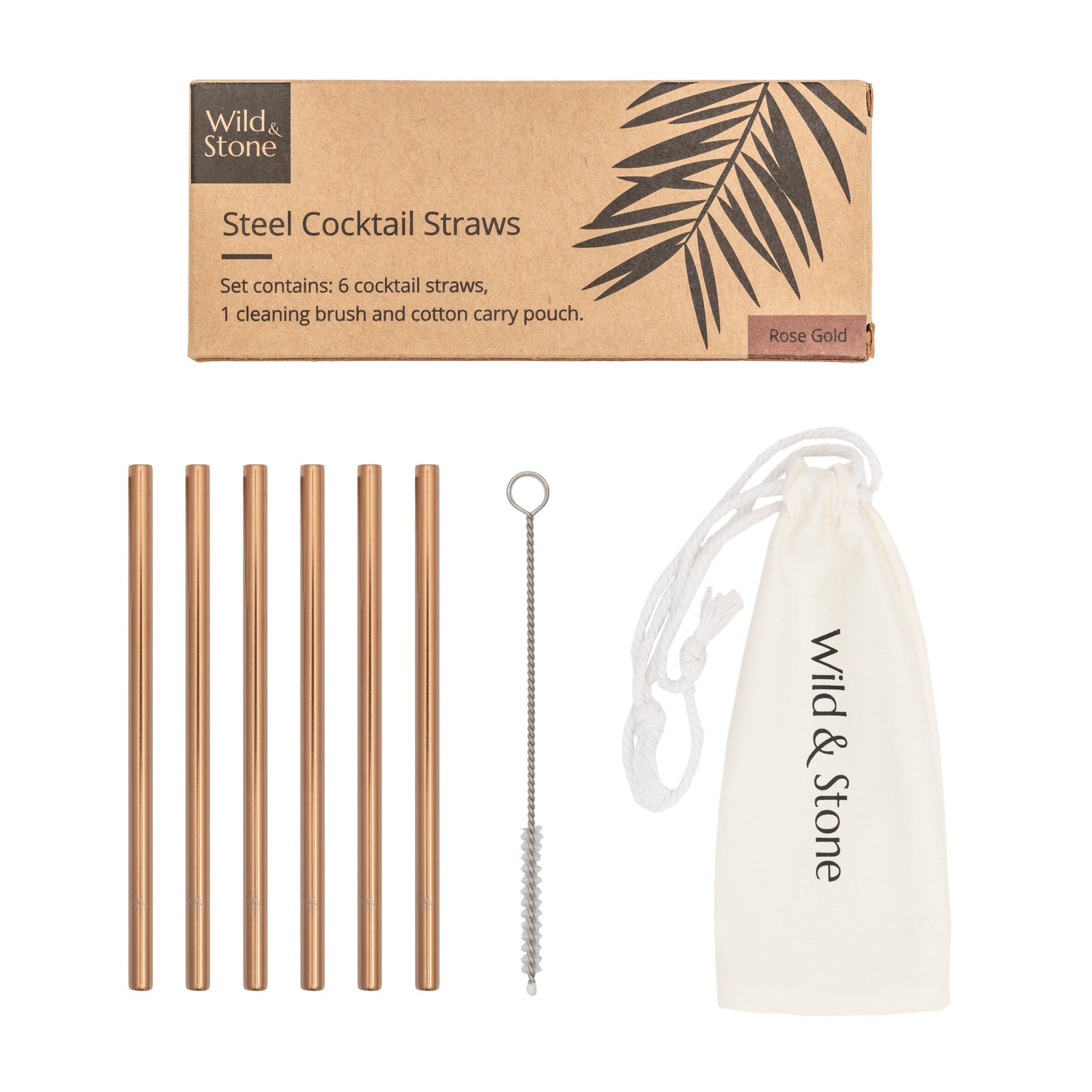 Straw Glass Straws ? Pack of 6 Straight 27 cm Long + Plastic Cleaning Brush ? Dishwasher Safe ? Sustainable ? Glass Drinking Straws for Bottles, Water