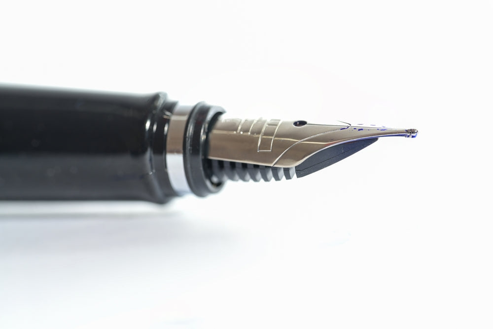 Detail of a classic fountain pen 