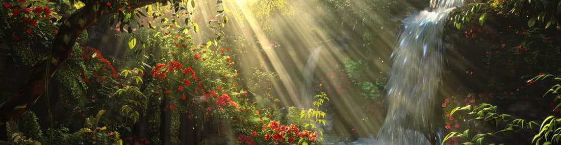 In the garden of life, faith is the seed; love is the water, and God's word is the sunlight.