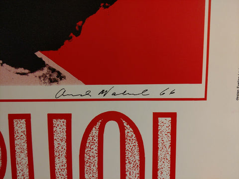 Fake Andy Warhol signature