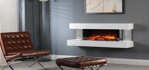 Compton Wall Mounted Electric Fireplace