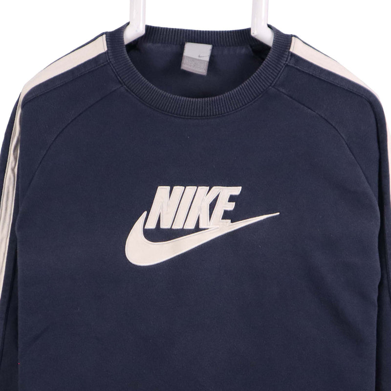 navy blue nike crewneck sweatshirt